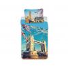 Sweet Home Set de pat Single London Blue