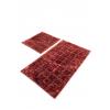 Chilai Home Set 2 covorase baie bumbac, Alessia Home, Jean - Dusty Rose