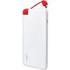 Hame T5-T5-RD, 4000 mAh, 1x USB, Universal (Alb/Rosu)