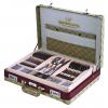 BOHMANN Set tacamuri 72 piese Auriu, cu diplomat cream, model 1
