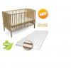 First Smile Patut 2 Ursuleti cu Saltea Coco Lux