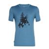 Icebreaker TECH LITE SS CREWE EVERGREEN GEO