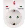 Bachmann Adaptor Priza cu Protectie la Supratensiune 1 Priza Schuko 920.000r