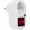 Bachmann Adaptor Priza 1 iesire Shucko 230V Alb 921.016