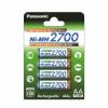 SANYO Panasonic - set 4 acumulatori R6 As 2700mAh