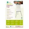 Bi-silque Hartie flipchart, reciclata, 100 x 65 cm, 55 g/mp, alba, 50 coli/top