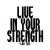 Quotable Cards Felicitare - Live in your strenght