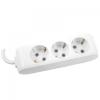 Spacer Defender, 3x Schuko, 1.5m, White PP-3-15