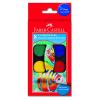 Faber-Castell Acuarele 8Culori 24MM + pensula125008