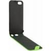 Xqisit Flip Cover pentru iPhone 5S Verde