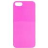 Xqisit Cover iPlate pentru iPhone 5S Neon Pink