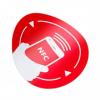 Yli Tag NFC autoadeziv NFC-3513-rd