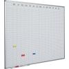 SMIT Planner dublu saptamanal, 90 x 120 cm, profil aluminiu SL, SMIT (benzi magnetice incluse)