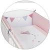 Ceba Baby Lenjerie cu 3 piese Little Kite Pink