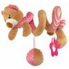 Baby Mix Spirala cu jucarii Pink Bear