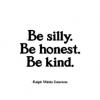 Quotable Cards Felicitare - Be silly