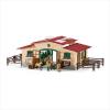 Schleich Stable with horses and accessories 42195