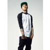 Urban Classics Contrast 34 Sleeve Raglan Tee