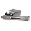 StarTech.com 16in DB25 Parallel Female to IDC 25 Pin Header Slot Plate PLATE25F16