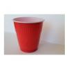 Covim Pahare Plastic Coveris Logo Rosii, 166 ml , 3000 buc