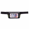 KRASSUS Centura sport pentru alergat LED cu benzi reflectorizante, negru