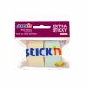 Stickn Rezerva notes autoadeziv in rola, pentru dispenser, 25 mm x 10 m, 2 buc/set, Stick