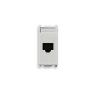 Vimar Priza internet tip RJ45 Netsafe Cat6 UTP 110, 1 modul alb - PLANA