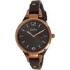 Fossil Georgia Leather Watch – Smoke and Rose ES3077