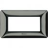 BTicino Rama ornament 4 module, crom lucios, gama Matix AM4804GCR