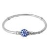 Selene Blue Lock 18cm argint