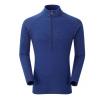 Montane Bluza corp Primino Zip 220 g-Antarctic blue-Small