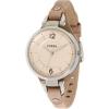 Fossil Georgia Leather Watch – Sand ES2830