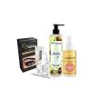Bielenda Set Spray fixare machiaj 75ml + Vopsea sprancene negru 2buc + Lotiune corp energizanta 250ml