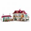 Schleich Grajd mare cu cai si casa 42416