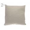 Country Club Set 2 fete de perna Parisienne Latte 43x43 cm