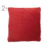 Country Club Set 2 fete de perna Chevron Red 43x43 cm