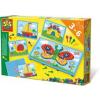 SES Creative Set Creativ Mozaic Cu Pioni (4 Modele)