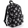BagBase Grafic negru cu flori albe