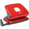 SAX Perforator Premium 318 pentru 15 coli, metalic, rosu.