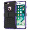 Caseflex iPhone 7/8 Plus Kickstand Combo Case - Purple