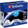 Verbatim MDISC Lifetime archival BDXL 100GB* - 5 pack jewel case 43834
