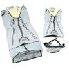 Skutt Sac iarna LUX 3 in 1 lana 100x45 cm Grey