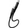 Benks USB-C Lightning M11 PD MFI 0.25m Negru