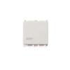Vimar Intrerupator cap scara cu difuzor 1P 16AX, alb, 2 module - PLANA