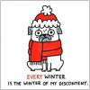 OHH Deer Felicitare Every Winter Is The Winter Of My Discontent