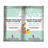 Secrets des Fees Granule exfoliante pt. corp, efect tonifiant, cu rodie, lamaie si guarana, 2x2.5g