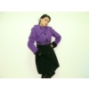 Donatella Violet Angel Coat