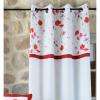 Stof Draperie Maci Rosii Narciso