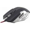 White Shark Mouse GM-1803 ATTILA Black-Silver 3200 dpi
