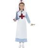 Smiffys Costum Asistenta Razboi 8 - 10 ani / 140 cm